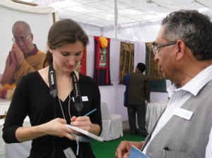 Megan Reporting From India